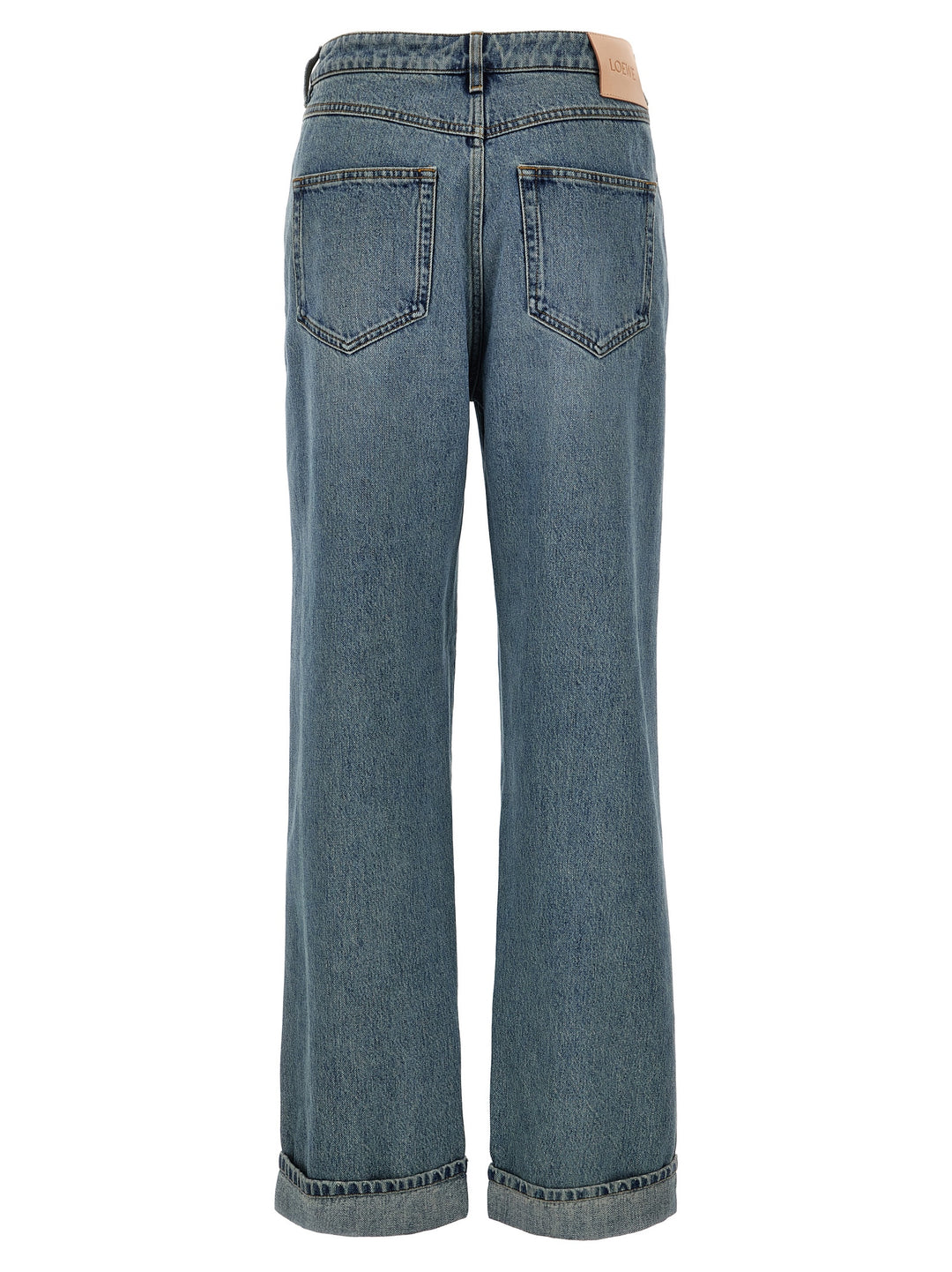 Deconstructed Jeans Blue