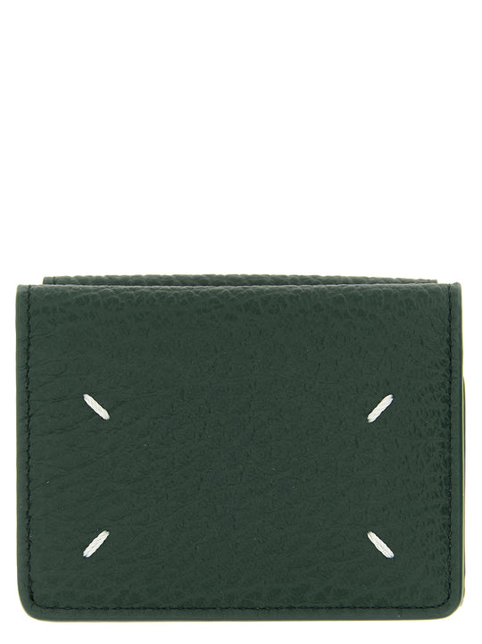 Four Stitches Wallets And Card Holders Green