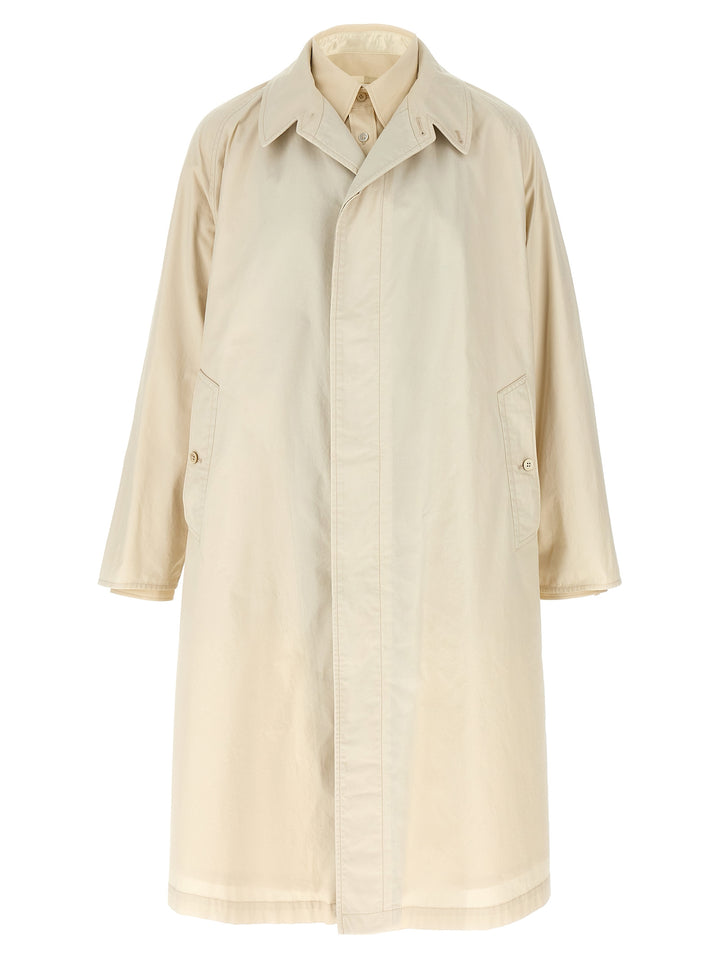 Maison Margiela Layered Trench Coat Coats and Trench Coats - Beige | 9a9d3527c1ae9ab7f395c08c85d3070b40823fa4