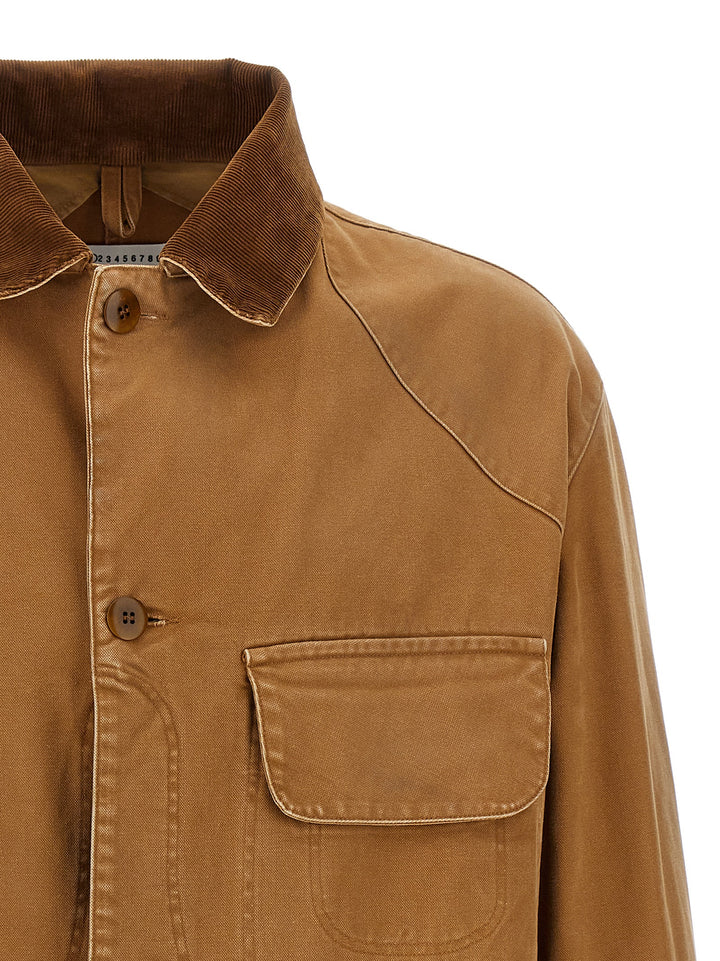 Canvas Jacket Casual Jackets, Parka Brown