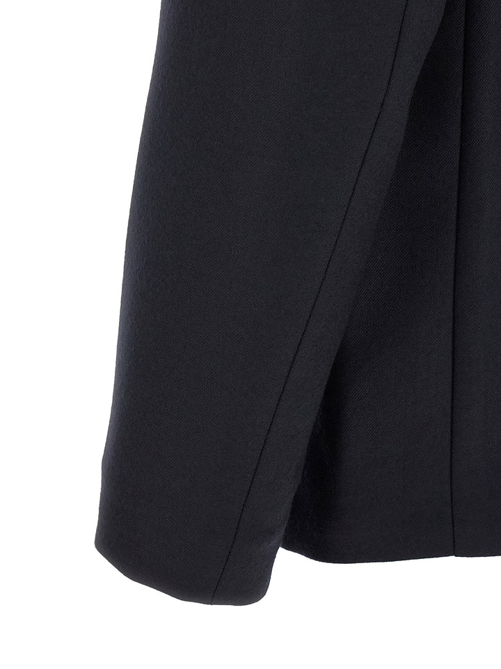 Maison Margiela Minimal Blazer - Blue | a38e2b5213b0eca255cd0a2716ee8217aa270c7d