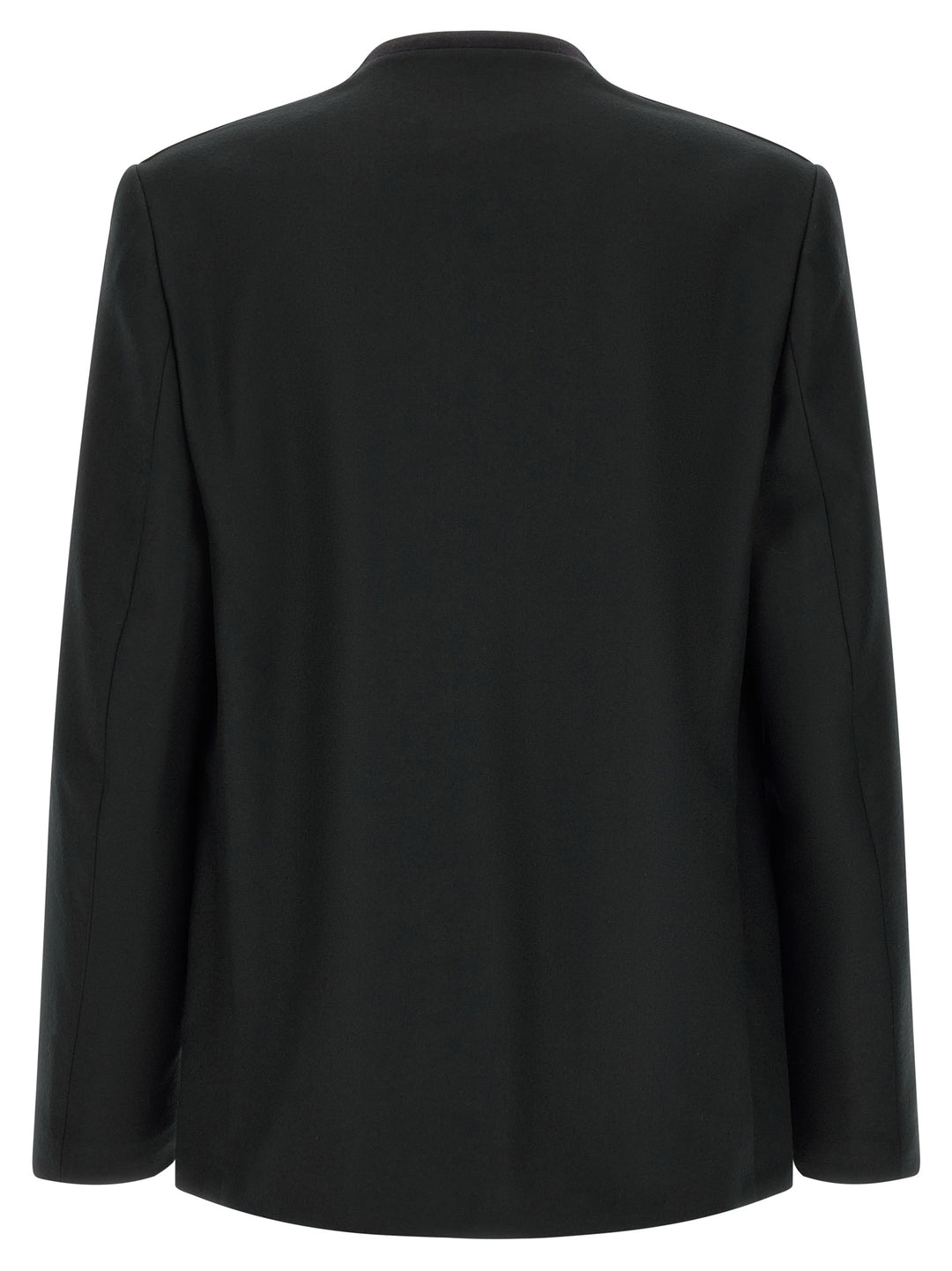 Maison Margiela Minimal Blazer - Black | d1ce9ca1e299e4a7b599e09906e71a869ccde1a8