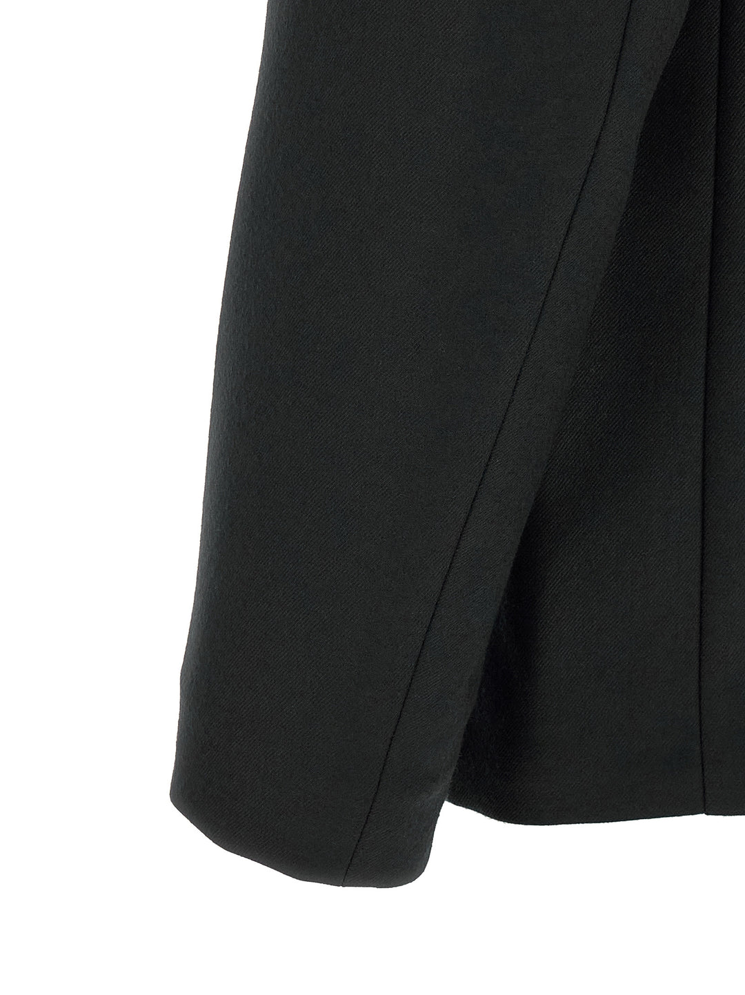 Maison Margiela Minimal Blazer - Black | a7486d9668be6dd38115172290652827d16d8aae