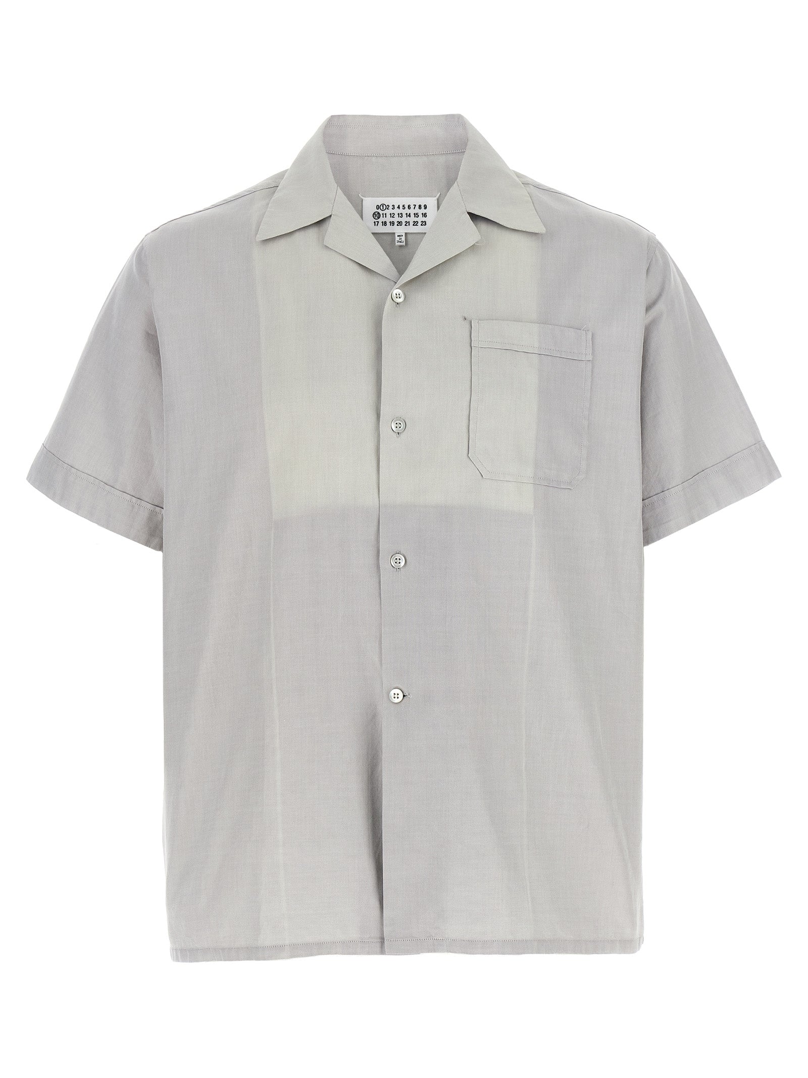 Maison Margiela Discolored Shirt Shirt And Blouse Gray | Wanan Luxury
