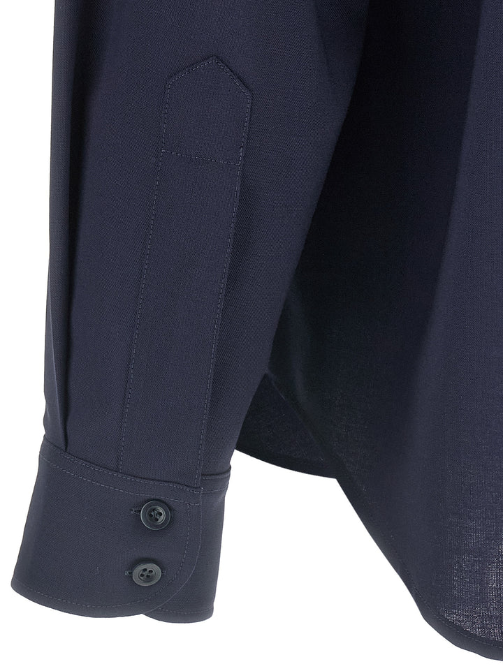 Maison Margiela Pressed To Death Shirt and Blouse - Blue | c52871c28a501d70588aea12ac13df2797aa81a6