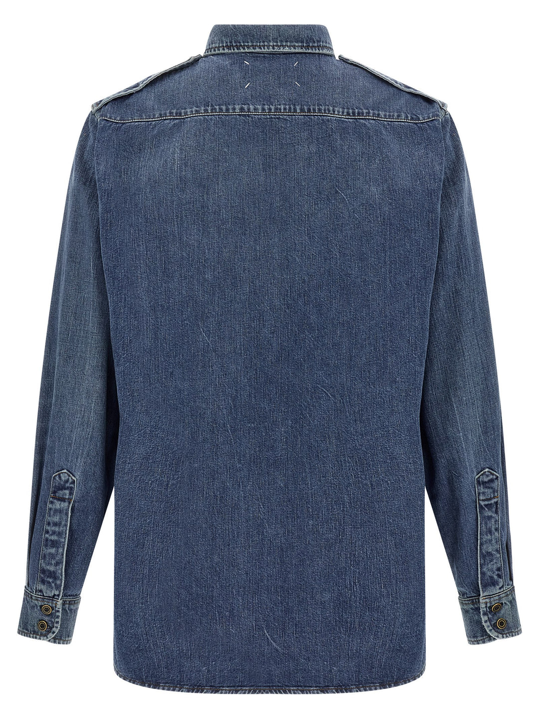 Maison Margiela Denim Shirt Shirt and Blouse - Blue | 9041b9773af0de997f979423a5981972397769bd