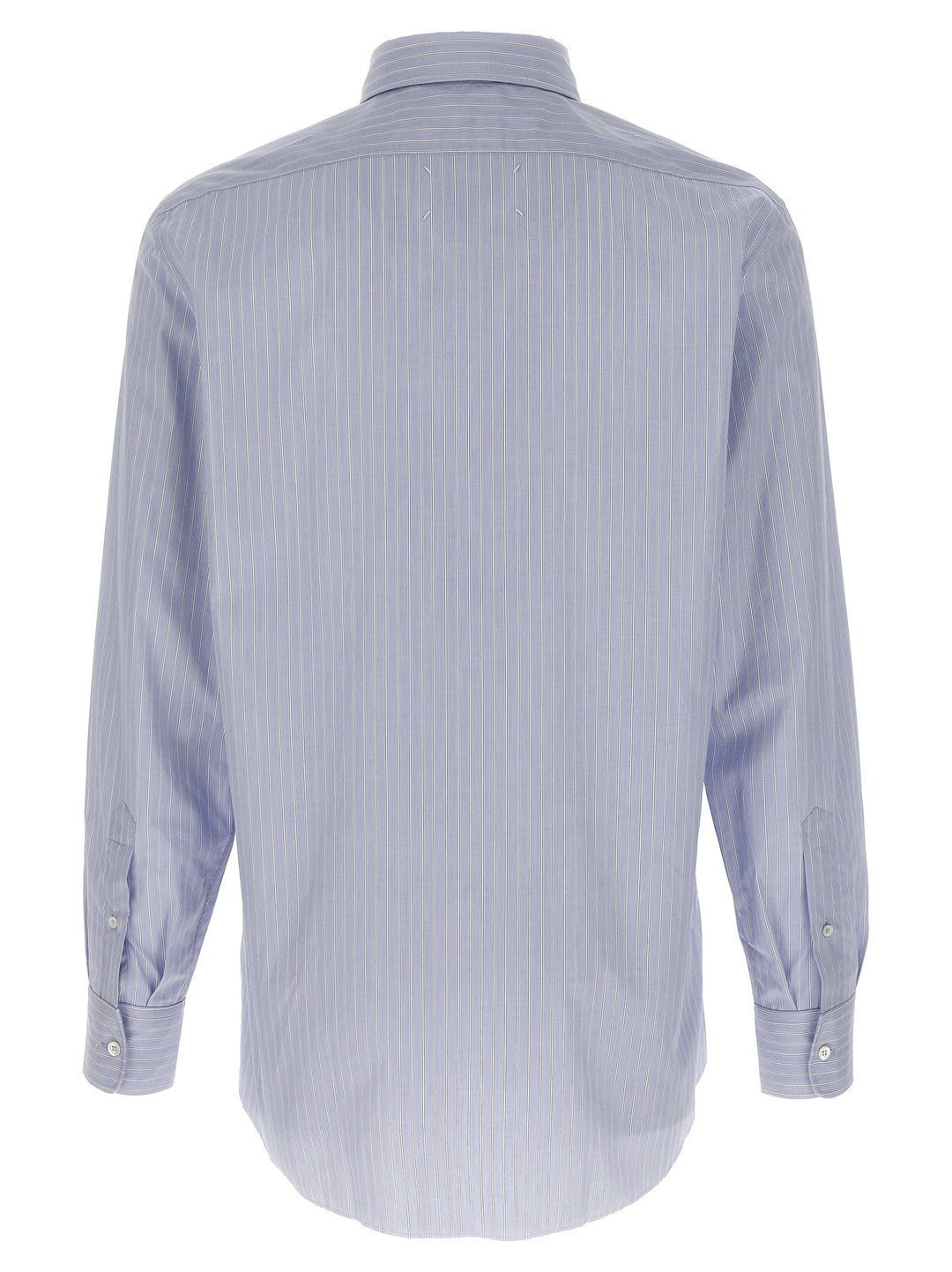 Maison Margiela Striped Shirt Shirt and Blouse - Light Blue | c3f966a158bb566f9b46e41f87a395a11df732a4