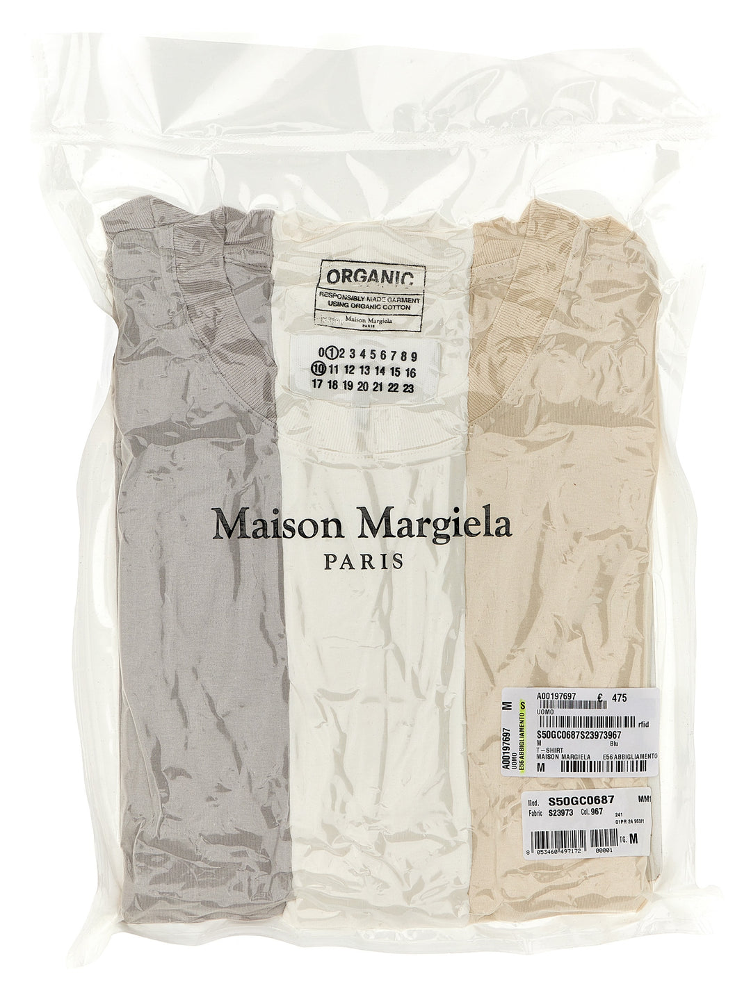Maison Margiela 3 Pack S T-shirt - Multicolor | 6ae1693047f443a566b4e423930ad4f9366bf4e6