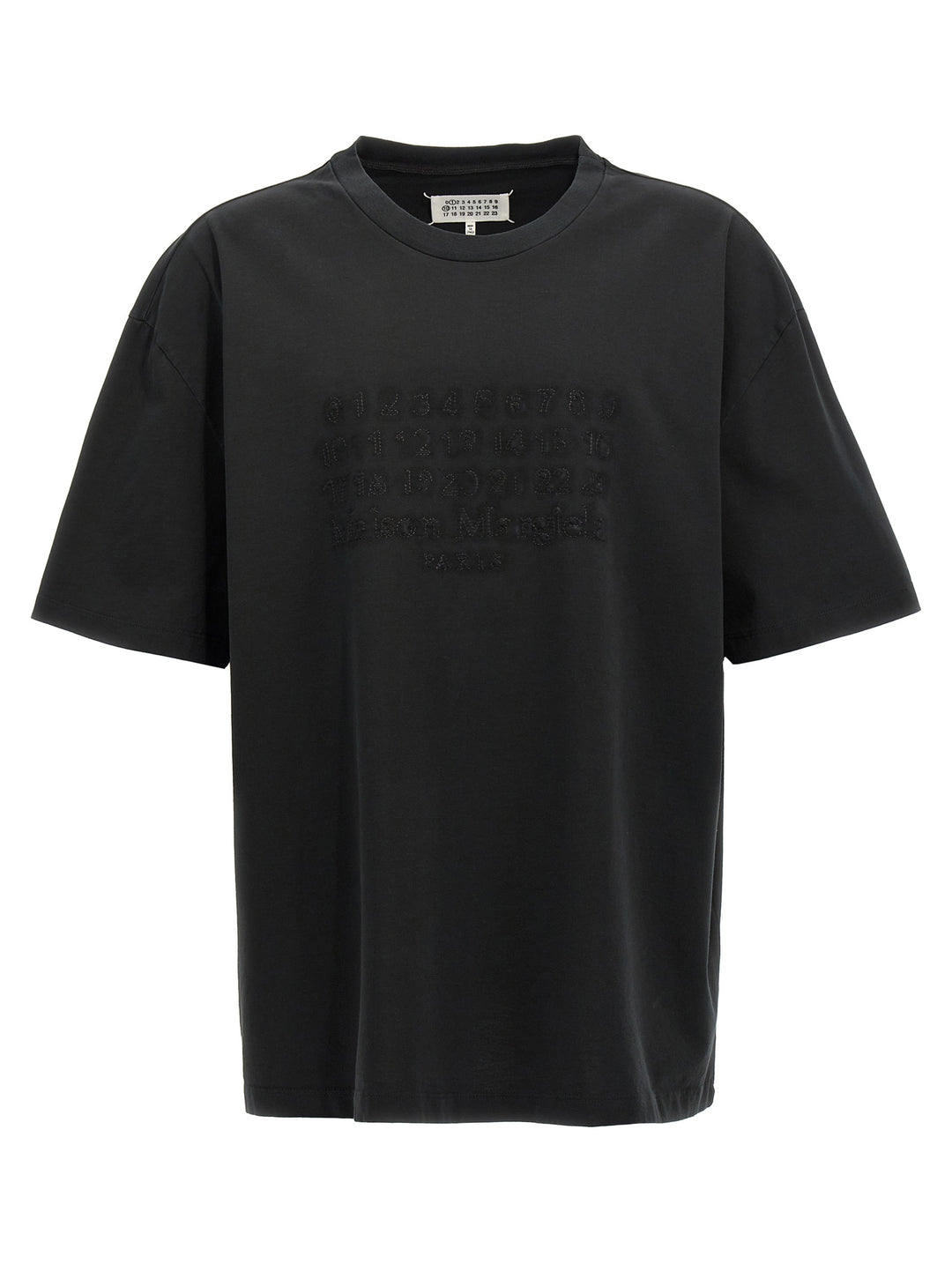 Logo Embroidery T-Shirt Black