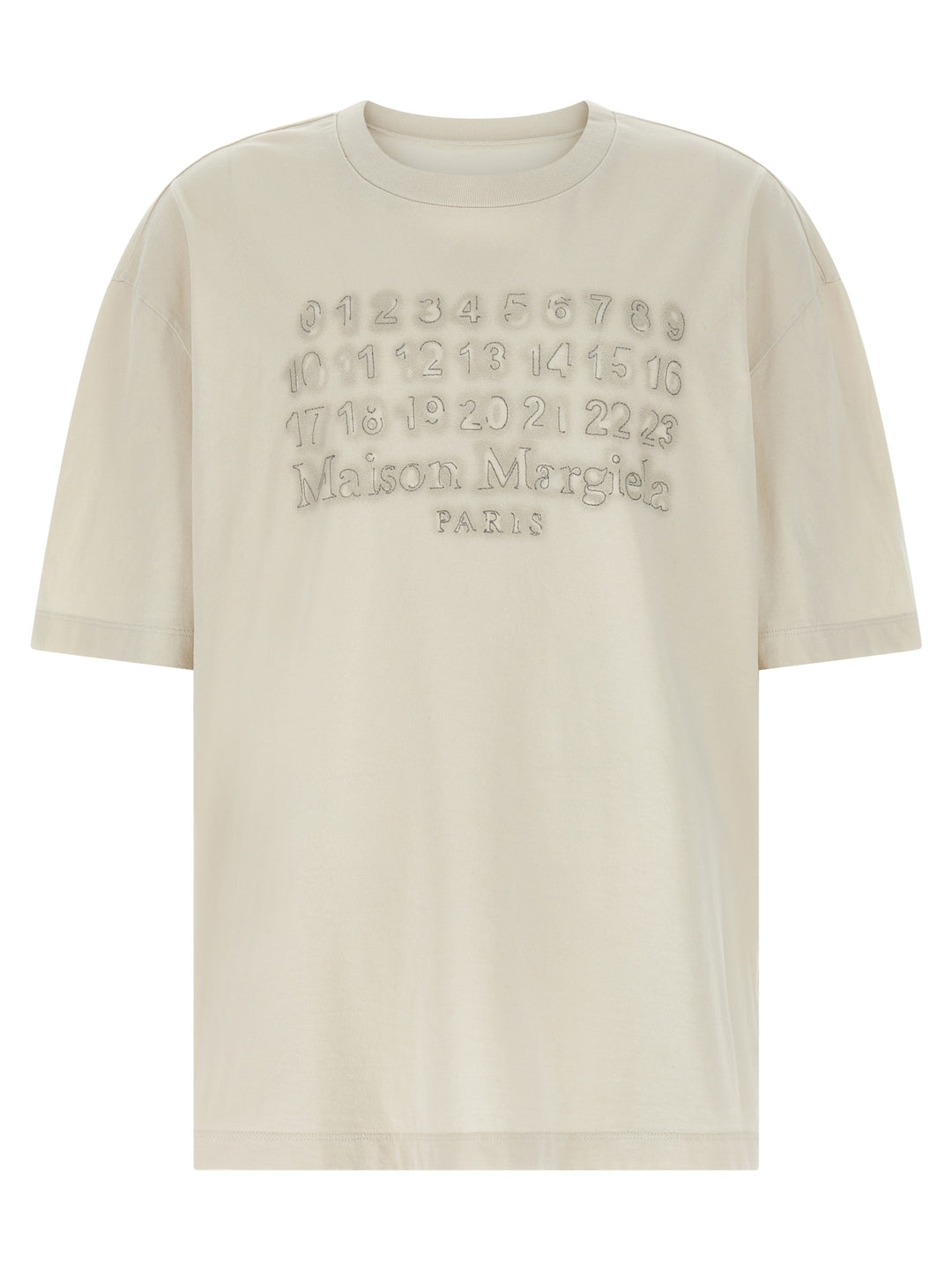 Maison Margiela Logo T-shirt - Beige | 03f3feee2756873adacaea0eb67432064f18528d