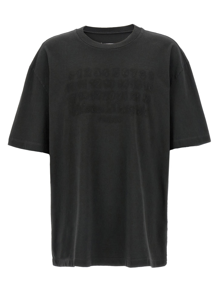 Maison Margiela Numeric Signature Mm6 T-shirt - Gray | 900ab25689dd4ed691feffab4f45e0bb820d61ed
