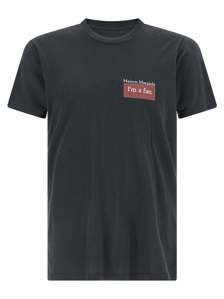Maison Margiela Printed T-shirt - Black | 041b8a55f112dfe953b40d96335625444ab3b773