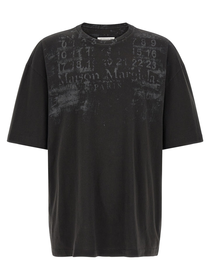 Maison Margiela Numeric T-shirt - Black | 90fa32c11536d6bfb8115d2a11d95f93e779d56a