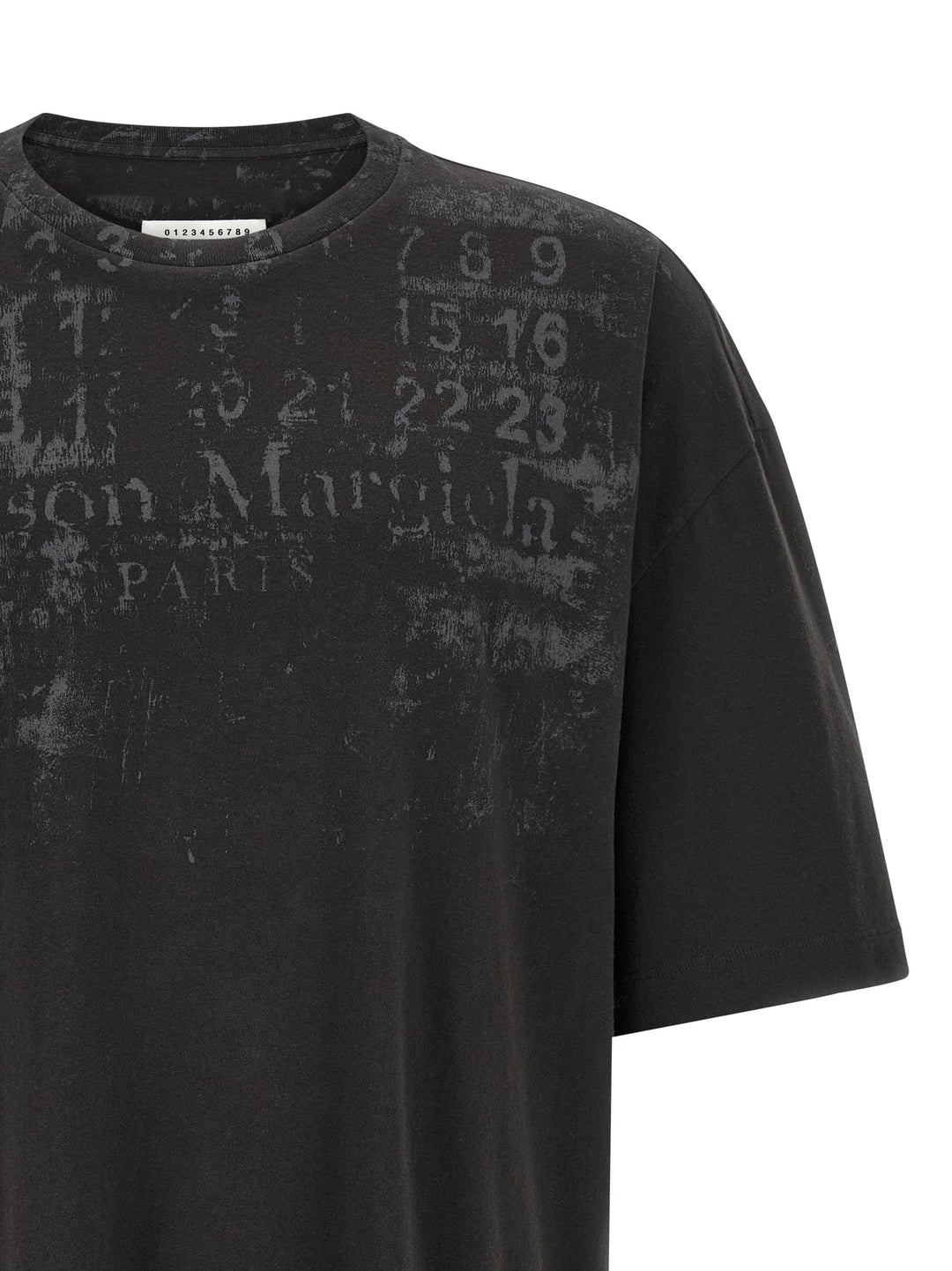 Maison Margiela Numeric T-shirt - Black | 9effd84354624512eb9865041f4343fb9638a870