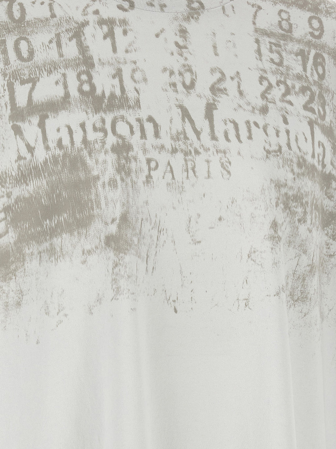 Maison Margiela Numeric T-shirt - Gray | ab1bd54b97c518474e4c7f95a14aee916b8a5f3a