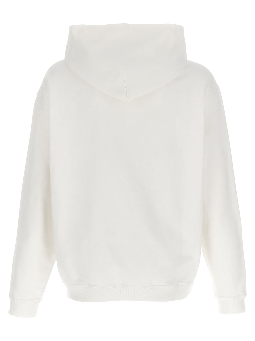 Maison Margiela Logo Hoodie Sweatshirt - White | 2de6162275f8a7f49e0f2519e8c757801502f58e