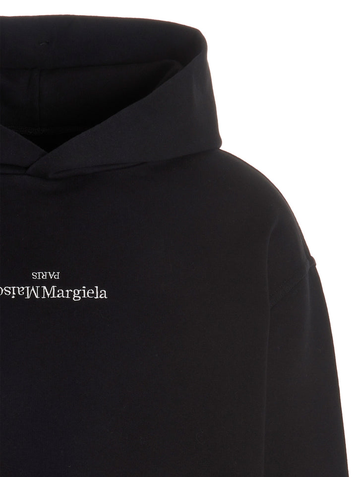 Maison Margiela Maison Margiela Paris Sweatshirt - Black | 48de2bab2a62b8b2aa072d407de314a8c23990cb