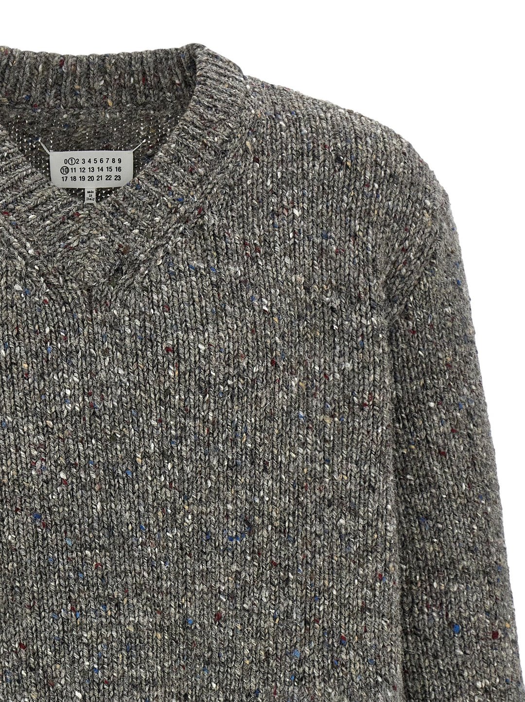 Maison Margiela Wool Sweater Sweaters and Cardigans - Gray | dbc2feaeac0b806324d51d67185183eacc594a9c