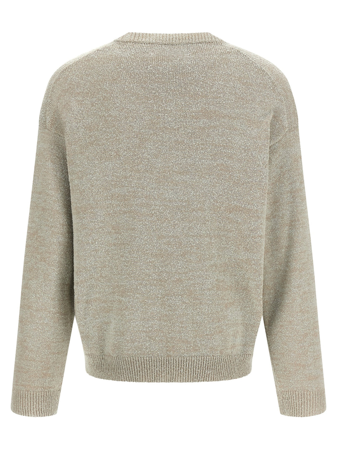 Maison Margiela Bouclé Sweater Sweaters and Cardigans - Beige | 3acceddc5e67f0e816a17cbc03f137a0a65c5aee