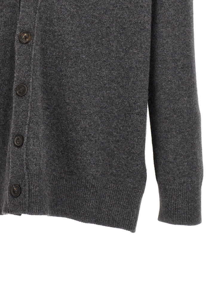 Wool Cardigan Sweater, Cardigans Gray