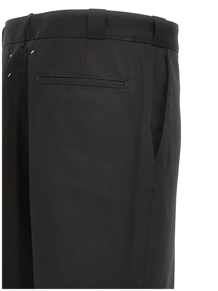 Canvas Pants Black