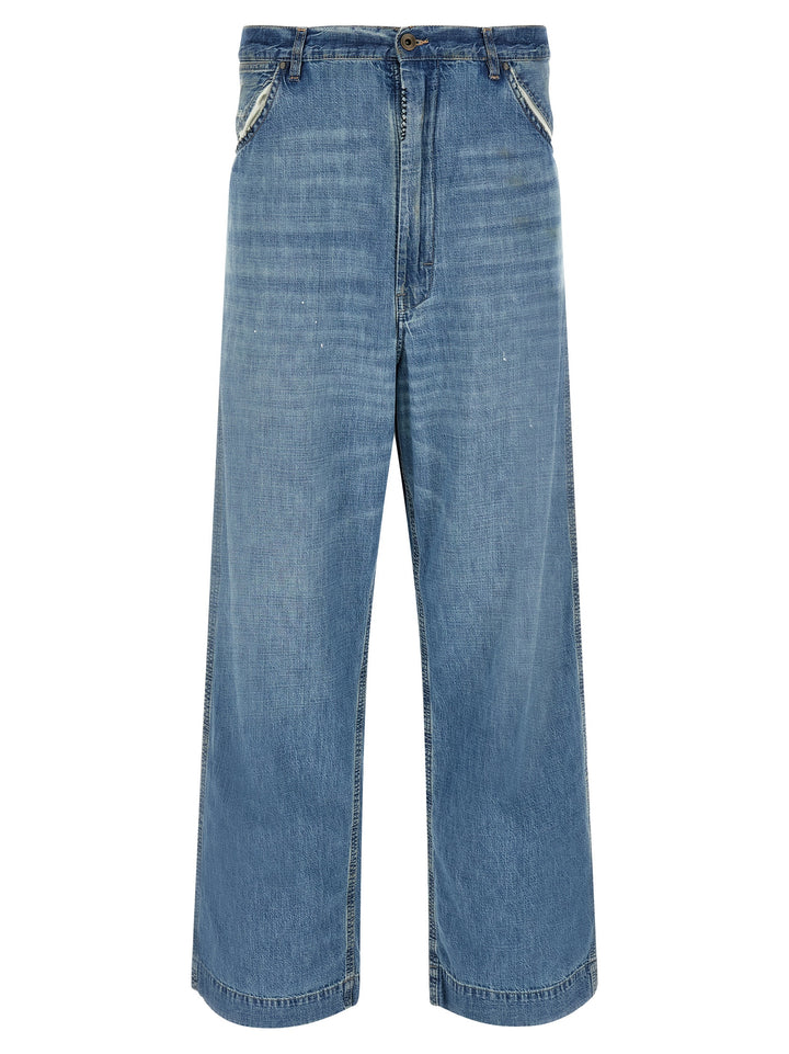 Maison Margiela Four Stitches Jeans - Blue | 60c0759a9ecd4fbd2b9f5271fabb545ddb975b7c