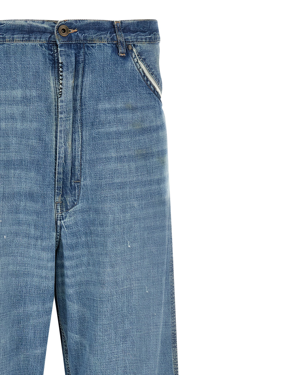 Maison Margiela Four Stitches Jeans - Blue | be5af5f838f10ceb934d1631f9bd6e3f5fb353c2