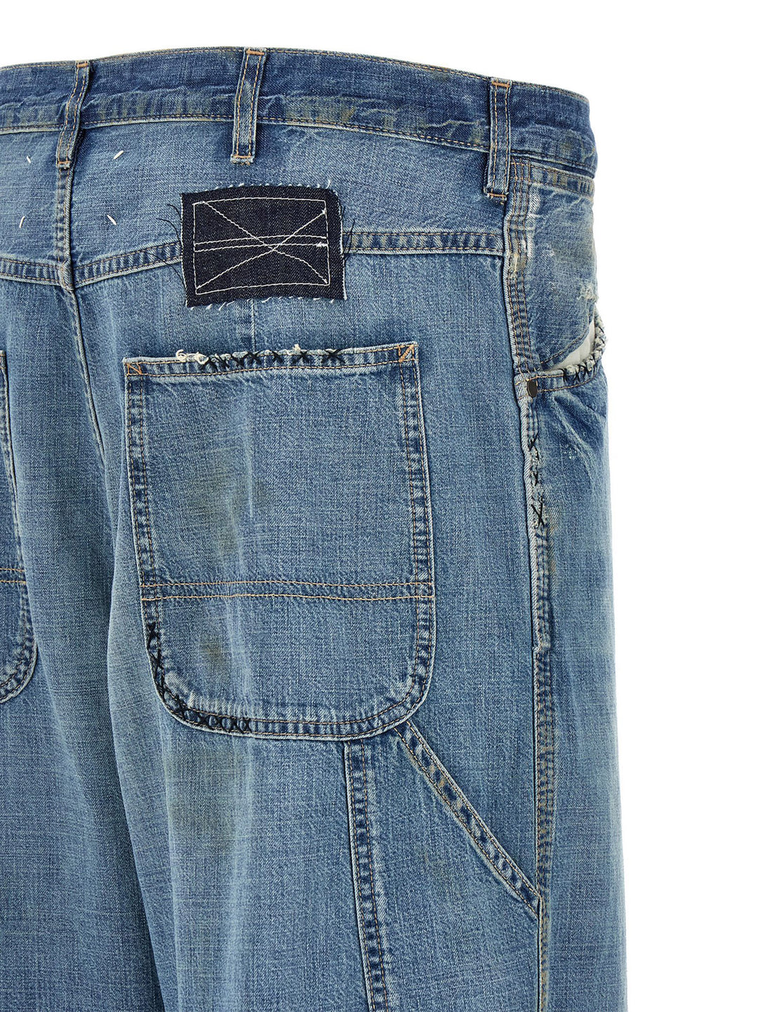 Maison Margiela Four Stitches Jeans - Blue | e311cb3b7e2611f2b037891352aa311ef7f5609e