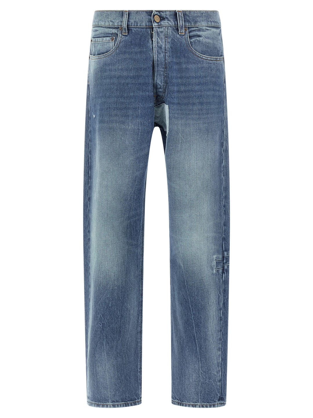 Maison Margiela Patch Jeans - Blue | 81ec45f5d6a1d4941573270f5845904ee2c255d8