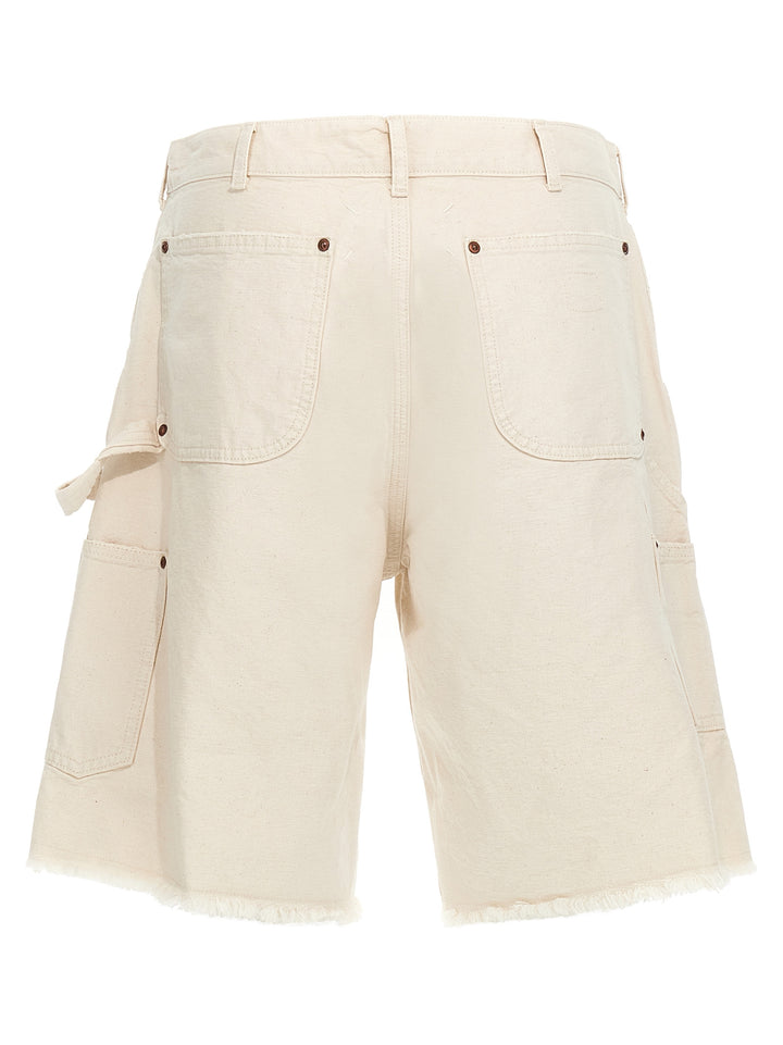 Denim Bermuda Shorts Bermuda, Short Beige