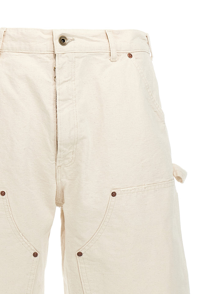 Denim Bermuda Shorts Bermuda, Short Beige