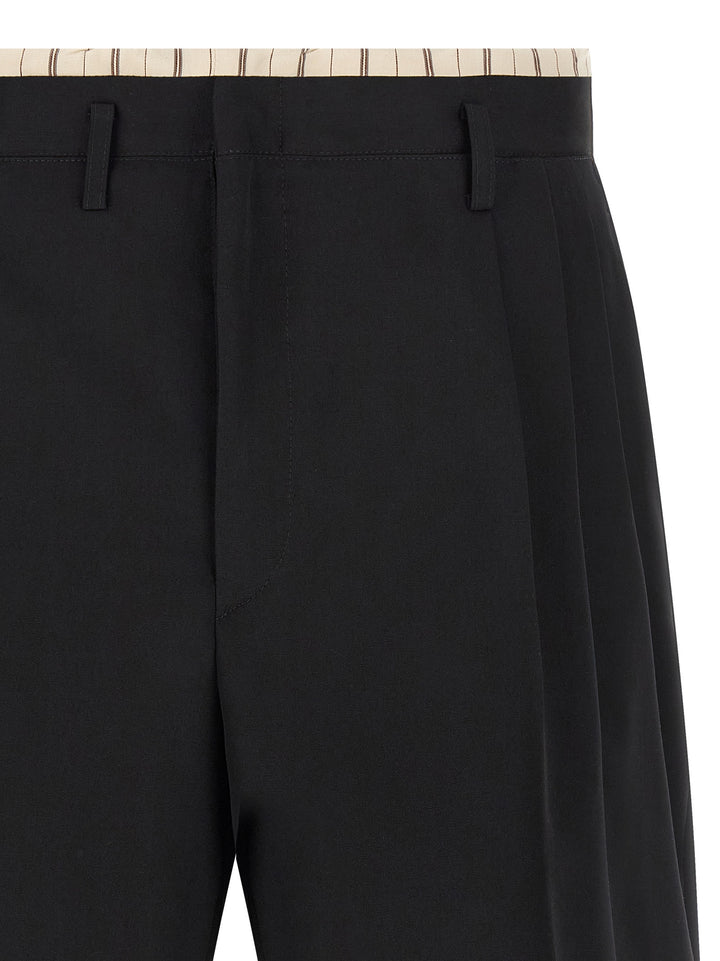 Maison Margiela Lining Insert Bermuda Shorts Bermuda and Short - Black | f8a53cdd269fbffa435ba4f950fd468117f69dfe