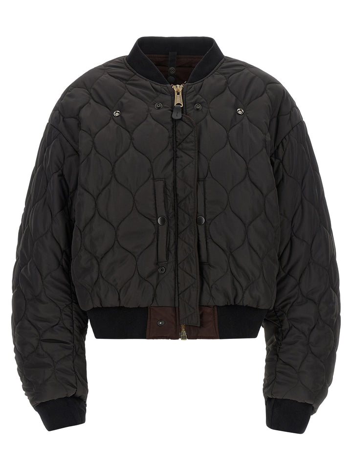 Maison Margiela Ma-1 Puffer Jackets - Brown | feb2aa313f40691c92f20d14d518daa9e7c96954