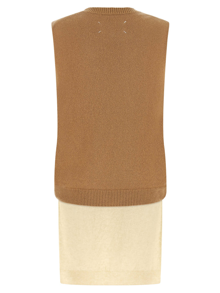 Maison Margiela Memory Of Gilet - Beige | ebd6bc7de14170322b268eb759c018e931d49398