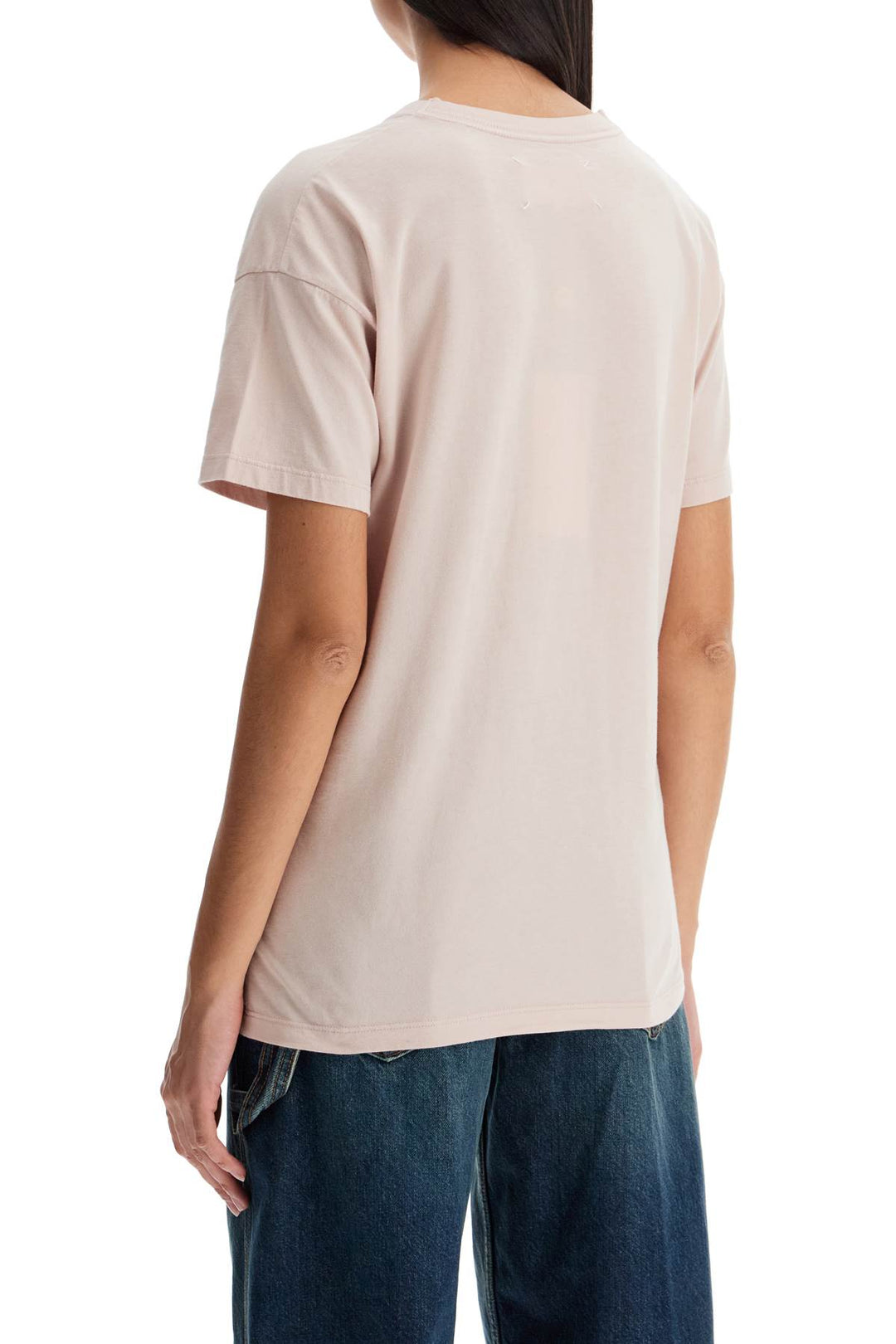 T Shirt Con Logo Inverso