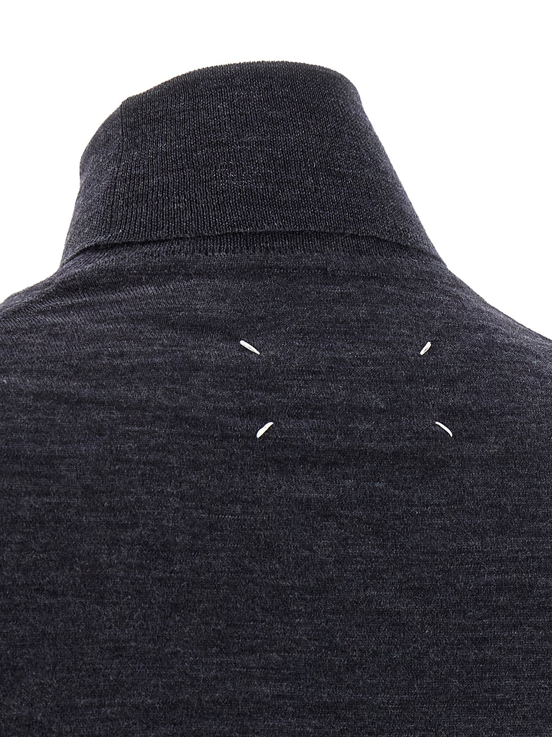 Maison Margiela Wool Turtleneck Sweater Sweaters and Cardigans - Blue | e044dc41429fe27bb0d6bfd05a2f5ec5ec62f2b1