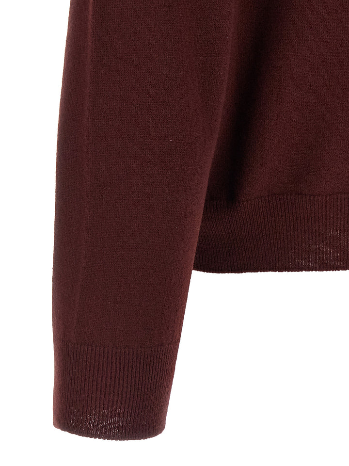Maison Margiela Four Stitches Sweaters and Cardigans - Bordeaux | 9fae4a8649f5de1ec0a52c8cf69ae91733eaf6f0