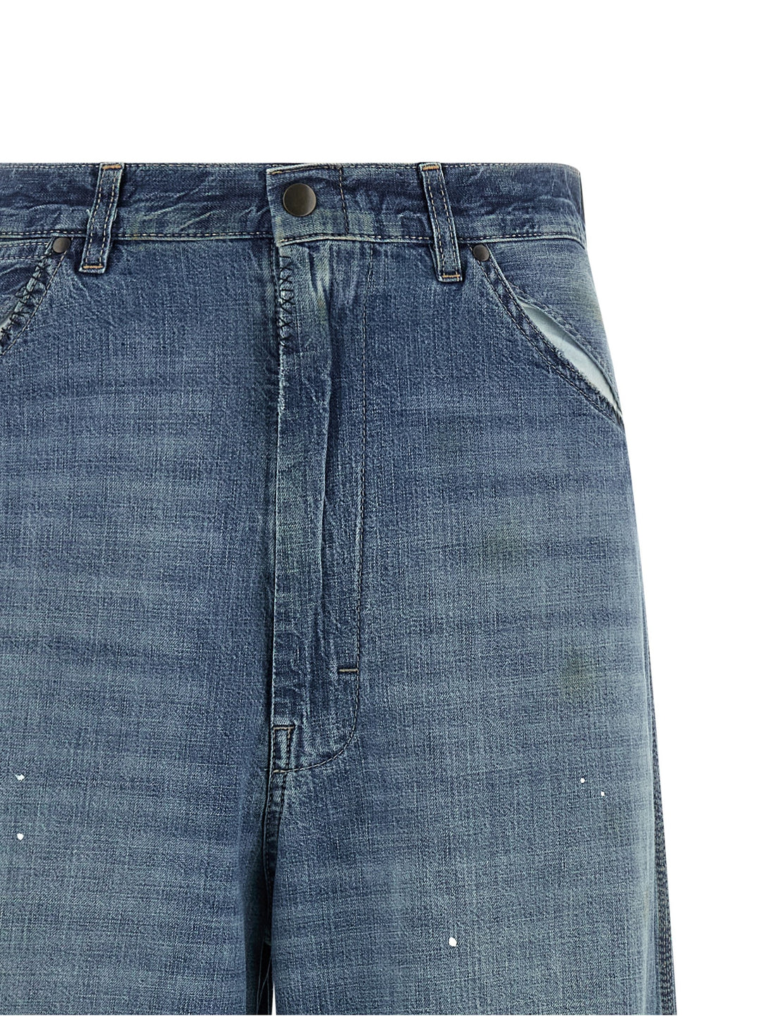 Maison Margiela Four Stitches Jeans - Blue | 4599f3985d6febabd67034652bc84cdeea61e1a5