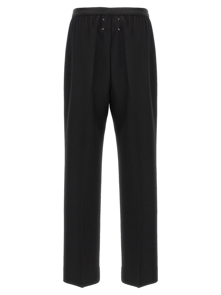 Maison Margiela Wool Pants - Black | 91cc755acae880a50b3ef39748c1ed80ffda49fa