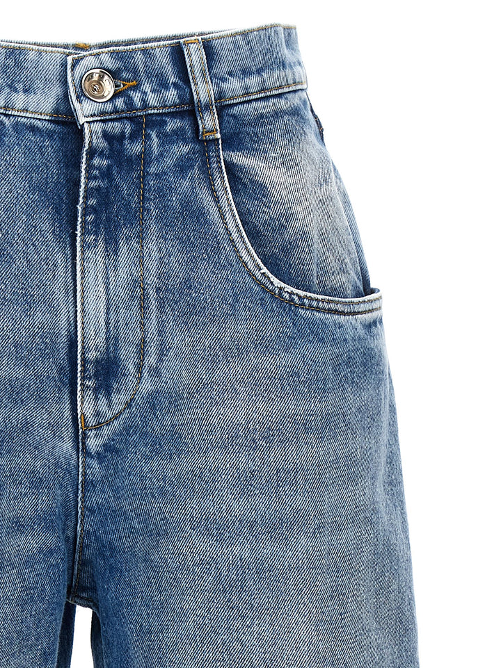 Maison Margiela Cut-Out Jeans - Light Blue | e26fd68f8c0dce97e96e29be05cf23f0ef036f3e