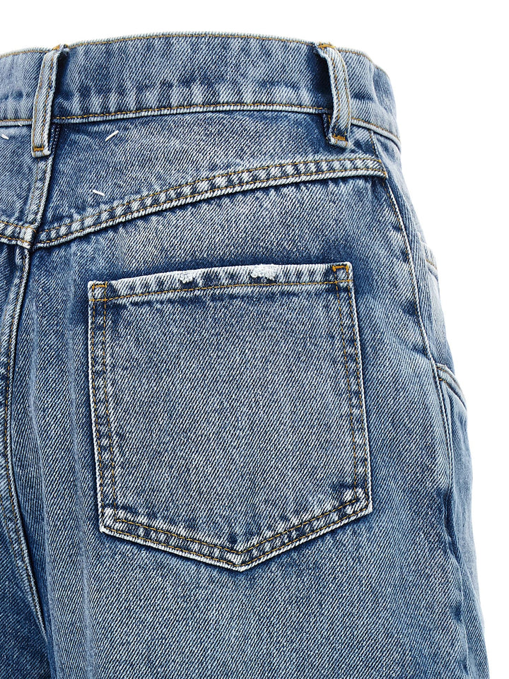 Maison Margiela Cut-Out Jeans - Light Blue | af4ebafd6b498adfda237dbcf6407a0514d790ca