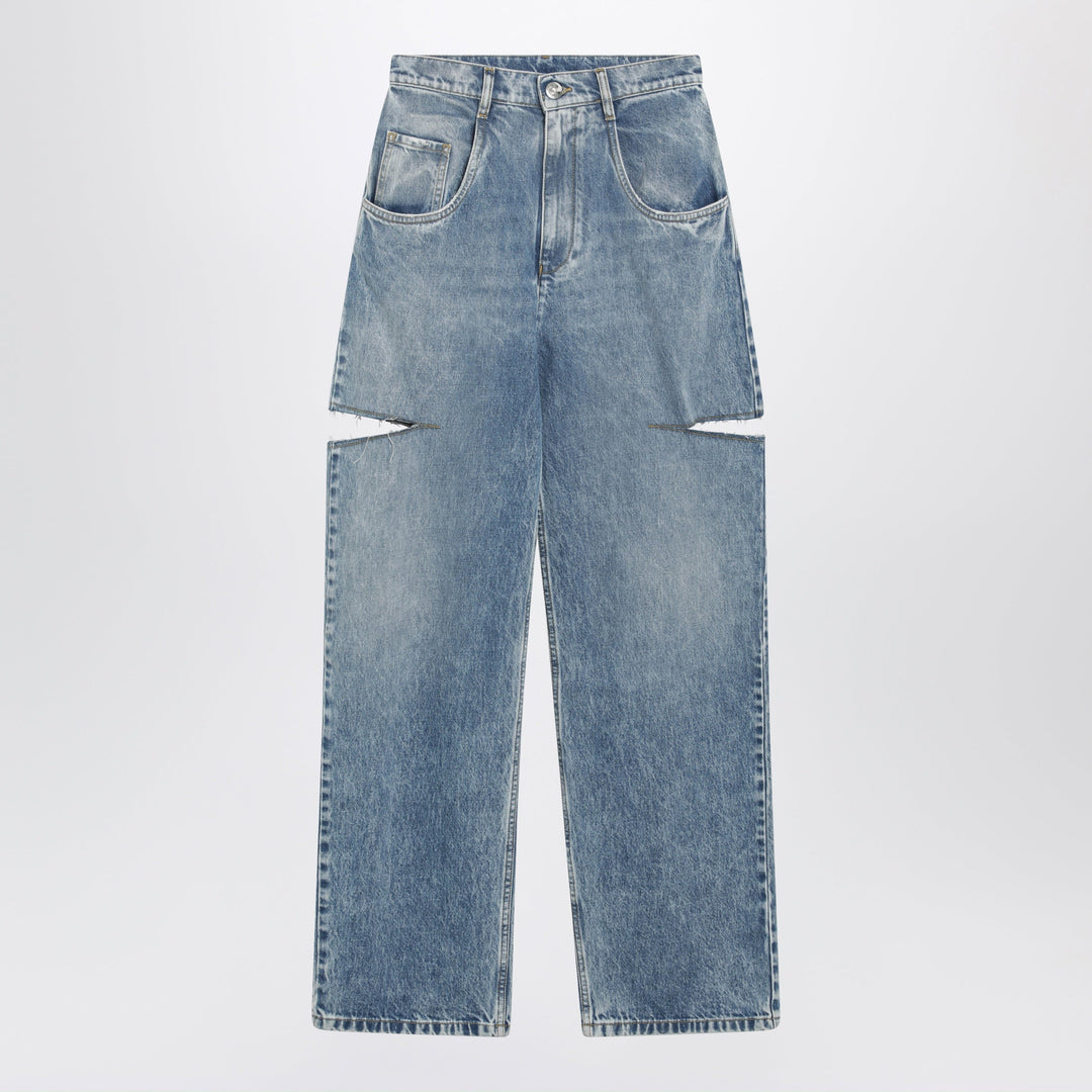 Maison Margiela Pants - Blue | 1074f9fd35266d01358ee1c270baf5814345c8f1
