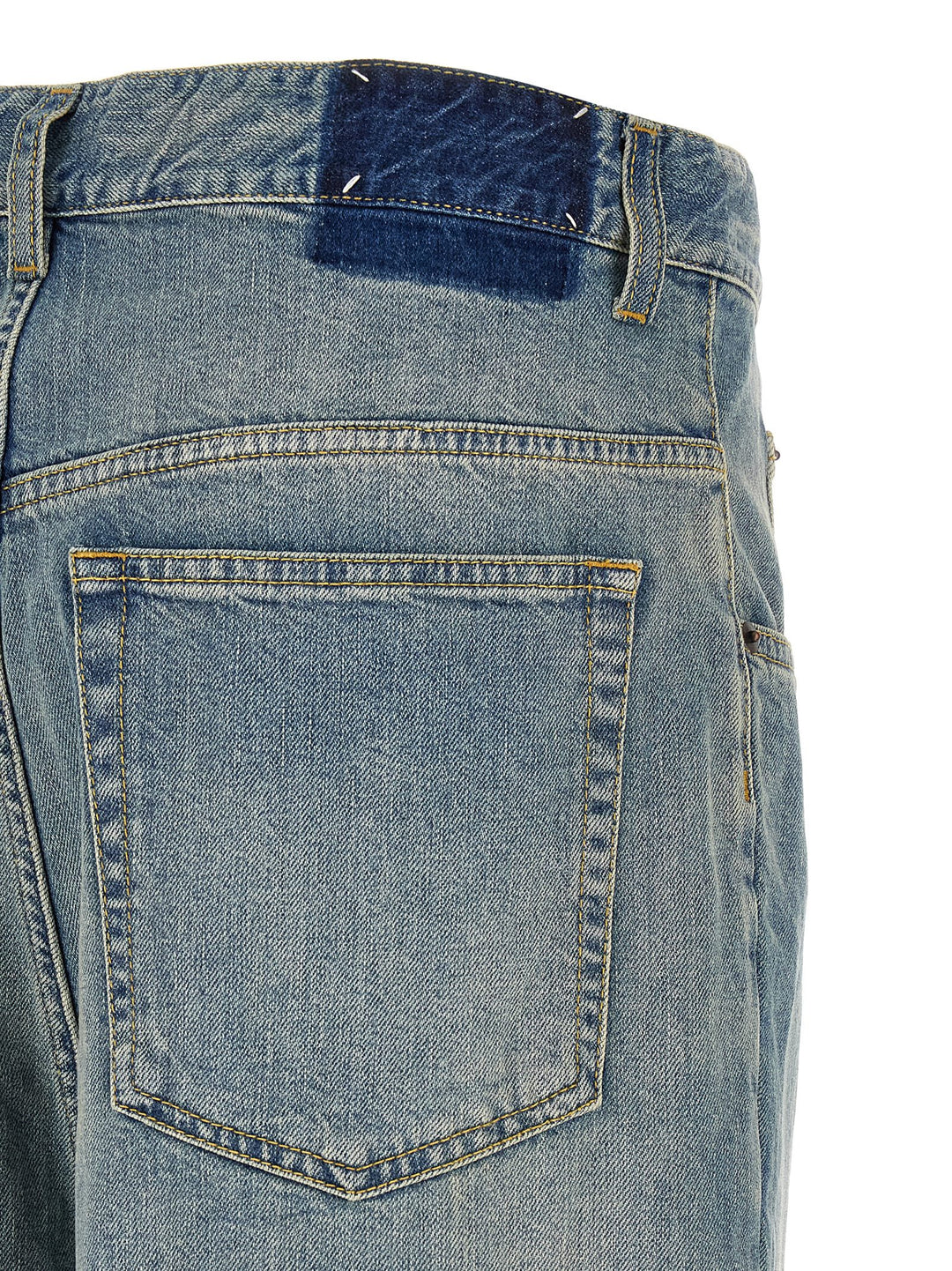 Maison Margiela Wrap Jeans - Light Blue | 33ea037652eb1443026aeef537a35283bc6d8a43