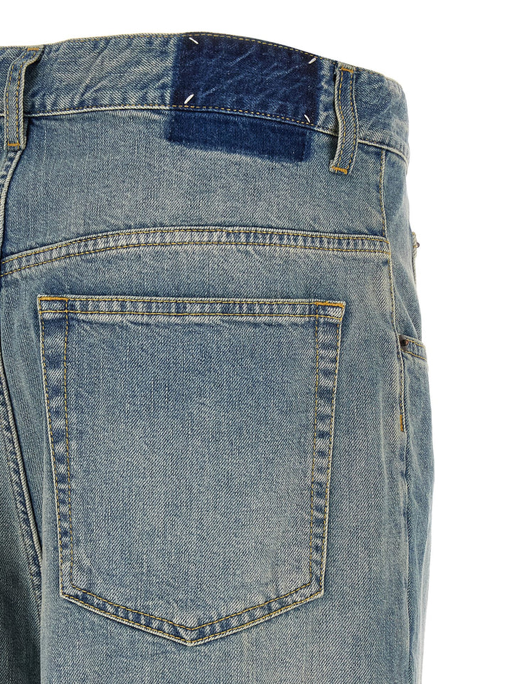 Maison Margiela Wrap Jeans - Light Blue | 33ea037652eb1443026aeef537a35283bc6d8a43