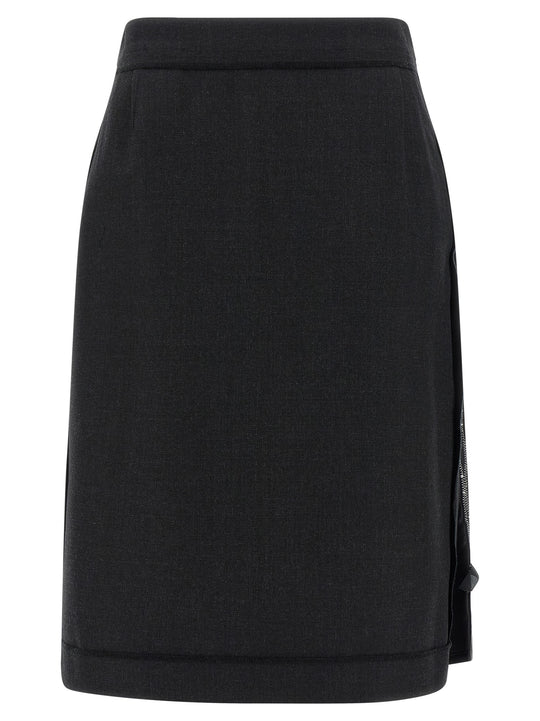 Inside-Up Skirt Skirts Gray