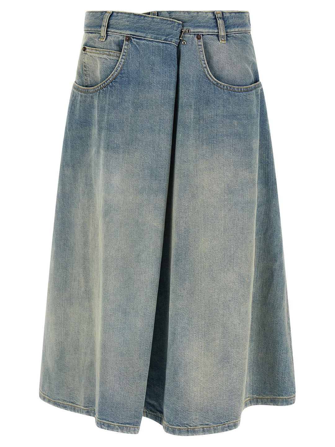 Maison Margiela Wrap Skirt Skirts - Light Blue | 2ab420d65410e01ca3f842caed3c4edf20396050