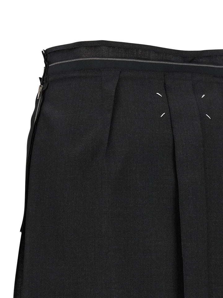 Maison Margiela Anonymity Of The Lining Skirts - Black | f224ea7ef94e02f53159f4e0ae7b9710fd862934