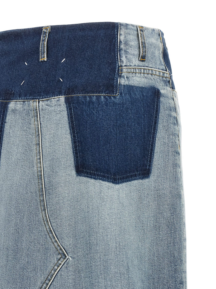 Maison Margiela Denim Skirt Skirts - Light Blue | ea7edd05503afd95abf3a815fb6a1c355812d8d1