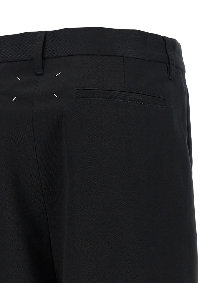 Maison Margiela Wrap-Up Bermuda Shorts Bermuda and Short - Black | dc4ebe2cde3334b59e90c18864bed3c07e3cfc87