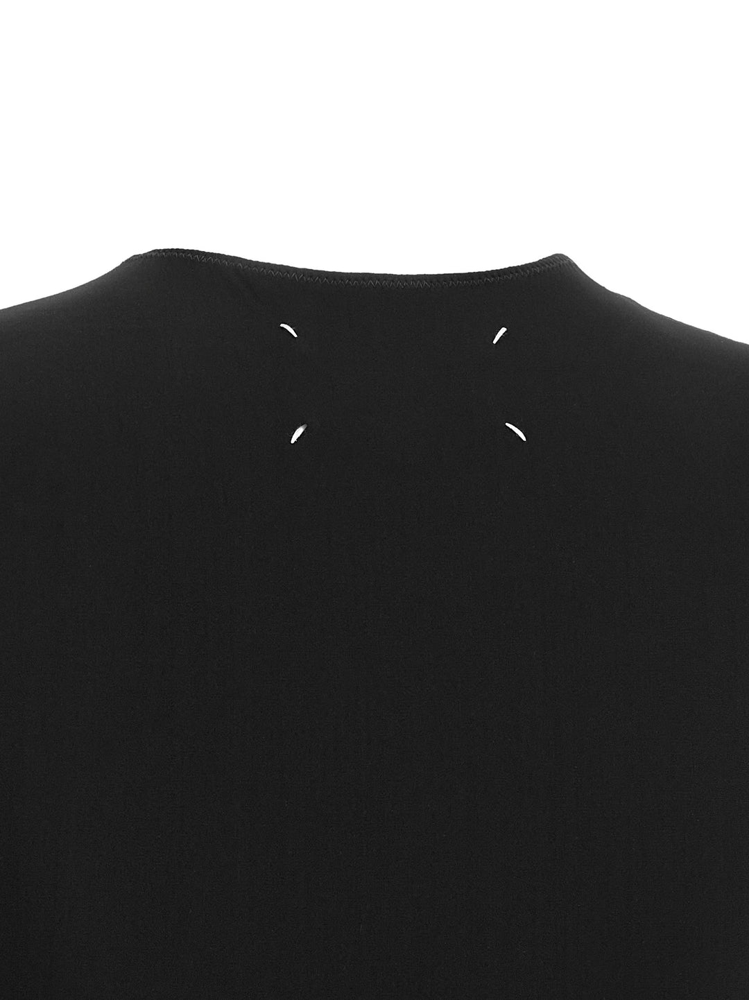 Maison Margiela Long Sleeves Crew Neck Bodysuit Tops - Black | 5aa556dd3594499b6b95a6bd7431f15997025ddd